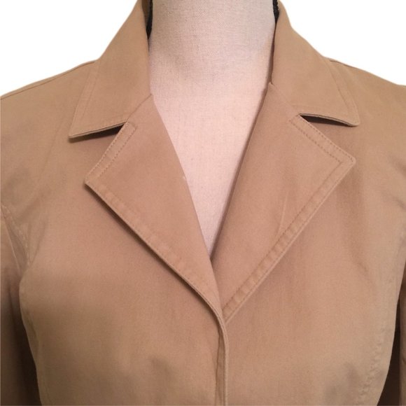 Talbots Women's Khaki Jacket Size 8 - Picture 2 of 8